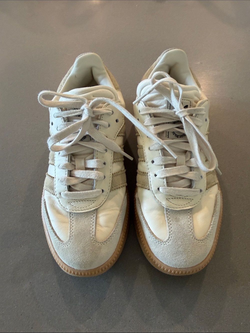Adidas cream XLG sambas